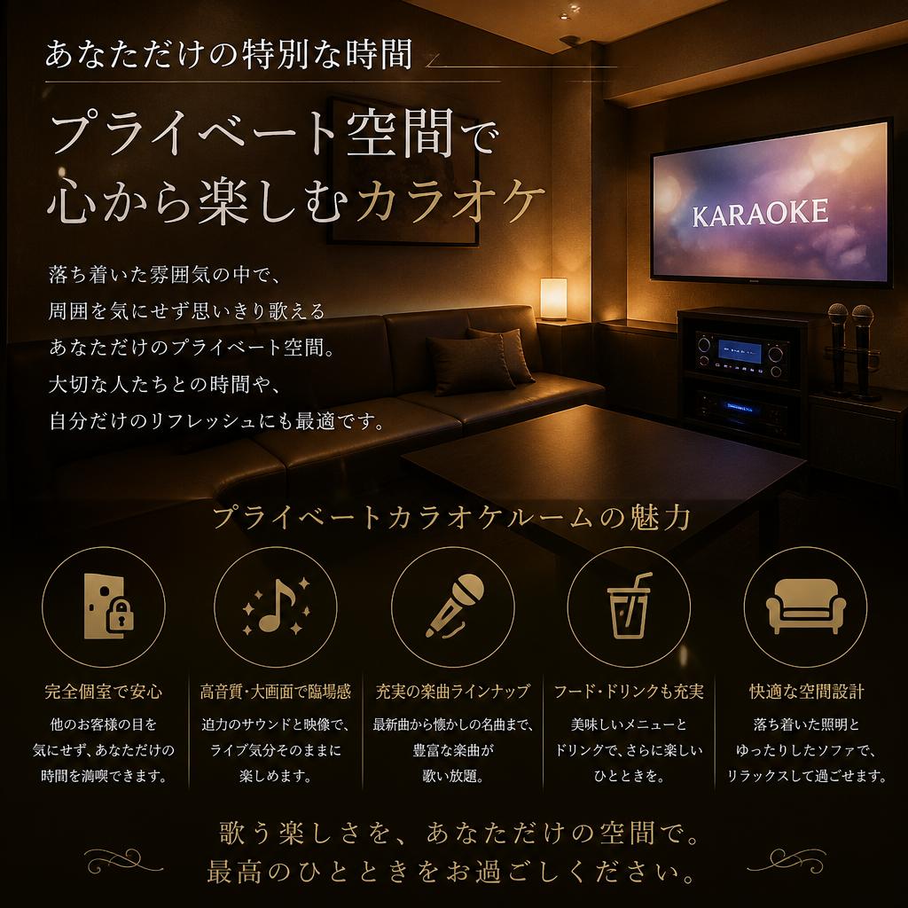 特別な空間の提供